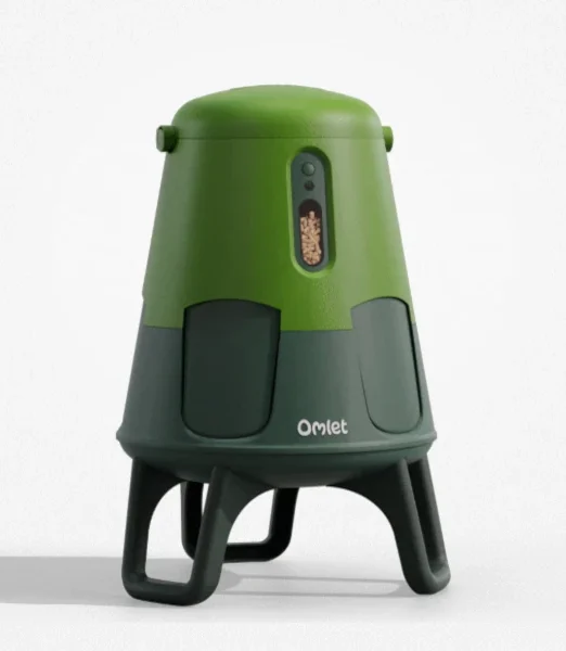 Intelligenter No-Waste-Futterautomat für Hühner 5 kg